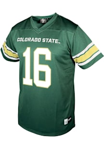 Brayden Fowler-Nicolosi  Genuine Collective Colorado State Rams Green Football NIL Football Jersey