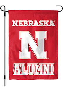 Nebraska Cornhuskers Alumni Garden Flag - Red