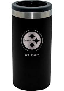 Pittsburgh Steelers Dad 12oz Coolie - Black