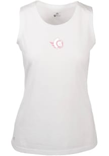 Levelwear Ottawa Senators Womens White Macy Logo Tank Top
