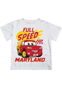 Infant Maryland Terrapins White Vive La Fete Full Speed Short Sleeve T-Shirt
