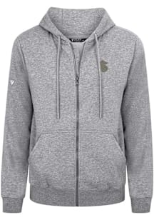 Levelwear Seattle Kraken Mens Grey Podium Copper Long Sleeve Full Zip Jacket