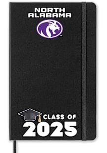 North Alabama Lions Class of 25 team logo Notebook and Folder - Black