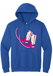 Summit Sportswear Amarillo Sod Poodles Mens Blue Primary Copa Long Sleeve Hoodie