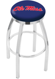 Ole Miss Rebels Chrome Pub Stool -