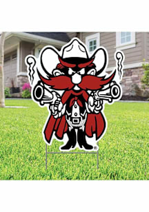 Texas Tech Red Raiders Mascot Yard Sign - Red