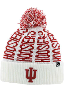 Indiana Hoosiers Pinnacle Nova Adjustable Hat - White