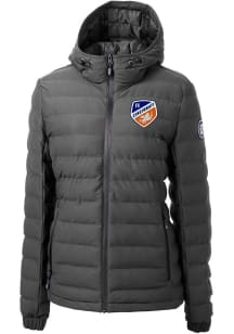 Cutter and Buck FC Cincinnati Womens Graphite Mission Ridge Repreve Heavy Weight Jacket