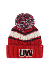 Wisconsin Badgers 47 Emma Cuff Womens Knit Hat - Red