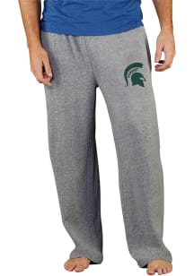 Concepts Sport Michigan State Spartans Mens Grey Mainstream Terry Sweatpants