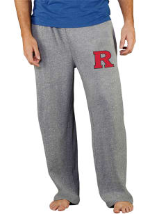 Concepts Sport Rutgers Scarlet Knights Mens Grey Mainstream Terry Sweatpants