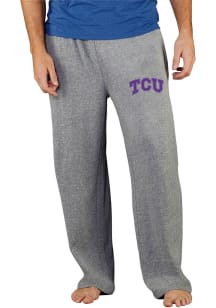 Concepts Sport TCU Horned Frogs Mens Grey Mainstream Terry Sweatpants