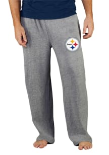 Concepts Sport Pittsburgh Steelers Mens Grey Mainstream Terry Sweatpants