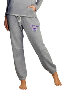 Concepts Sport Sacramento Kings Womens Mainstream Grey Sweatpants