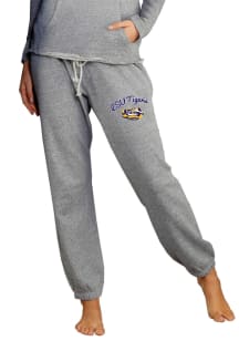 Concepts Sport LSU Tigers Womens Mainstream Grey Sweatpants