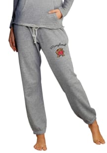 Concepts Sport Maryland Terrapins Womens Mainstream Grey Sweatpants