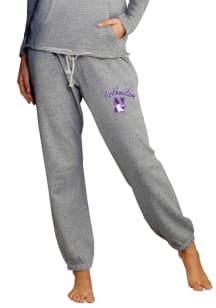 Concepts Sport Northwestern Wildcats Womens Mainstream Grey Sweatpants