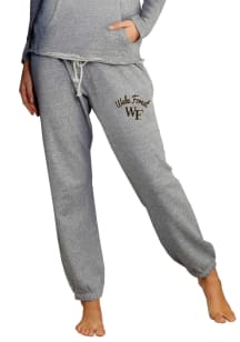 Concepts Sport Wake Forest Demon Deacons Womens Mainstream Grey Sweatpants