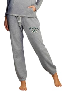 Concepts Sport Green Bay Packers Womens Mainstream Grey Sweatpants