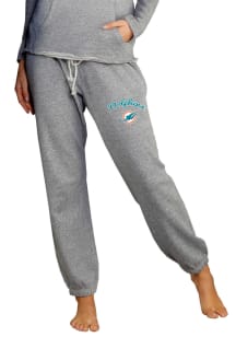 Concepts Sport Miami Dolphins Womens Mainstream Grey Sweatpants