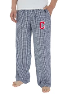 Concepts Sport Cleveland Guardians Mens Navy Blue Tradition Sleep Pants
