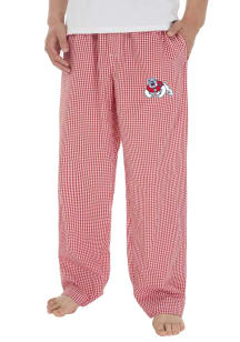 Concepts Sport Fresno State Bulldogs Mens Red Tradition Sleep Pants