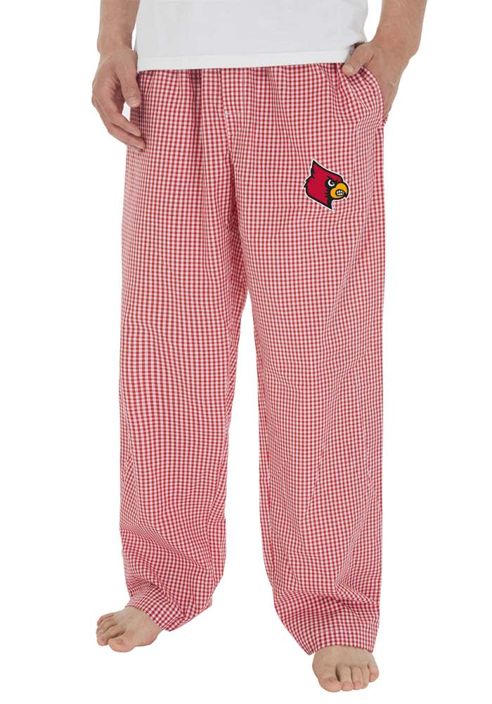 Louisville Cardinals Men's Concepts Sports All Over Print Pajama Pants
