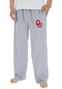Concepts Sport Oklahoma Sooners Mens Grey Tradition Sleep Pants