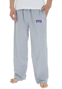 Concepts Sport TCU Horned Frogs Mens Grey Tradition Sleep Pants