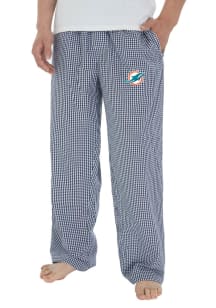 Concepts Sport Miami Dolphins Mens Navy Blue Tradition Sleep Pants