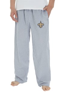 Concepts Sport New Orleans Saints Mens Grey Tradition Sleep Pants