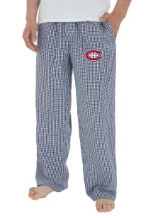 Concepts Sport Montreal Canadiens Mens Navy Blue Tradition Sleep Pants
