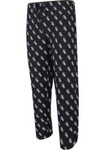 Chicago White Sox Mens Black Gauge Sleep Pants
