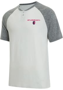 St Louis City SC White Domain Short Sleeve Fashion T Shirt