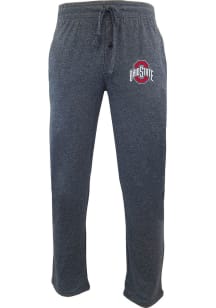 Ohio State Buckeyes Mens Charcoal Primary Logo Sleep Pants