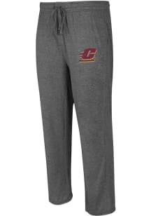 Central Michigan Chippewas Mens Charcoal Primary Logo Sleep Pants