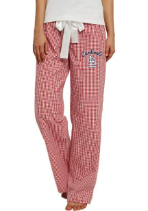Concepts Sport St Louis Cardinals Womens Red Tradition Loungewear Sleep Pants