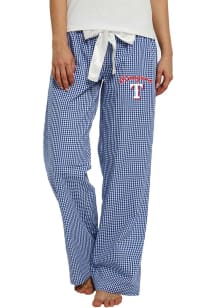Concepts Sport Texas Rangers Womens Blue Tradition Loungewear Sleep Pants