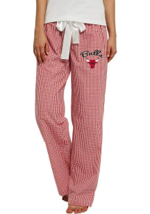 Concepts Sport Chicago Bulls Womens Red Tradition Loungewear Sleep Pants