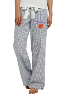 Concepts Sport Clemson Tigers Womens Grey Tradition Loungewear Sleep Pants