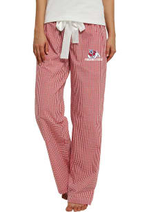 Concepts Sport Fresno State Bulldogs Womens Red Tradition Loungewear Sleep Pants