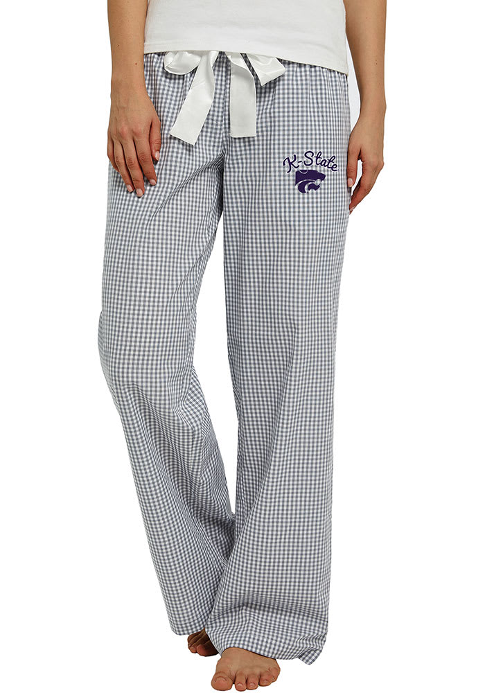 Concepts Sport K-State Wildcats Womens Grey Tradition Loungewear Sleep Pants