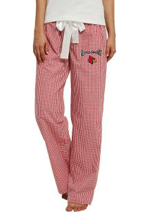 Concepts Sport Louisville Cardinals Womens Red Tradition Loungewear Sleep Pants