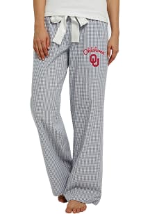Concepts Sport Oklahoma Sooners Womens Grey Tradition Loungewear Sleep Pants