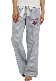 Concepts Sport Texas A&amp;M Aggies Womens Grey Tradition Loungewear Sleep Pants
