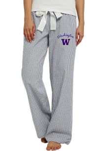 Concepts Sport Washington Huskies Womens Grey Tradition Loungewear Sleep Pants