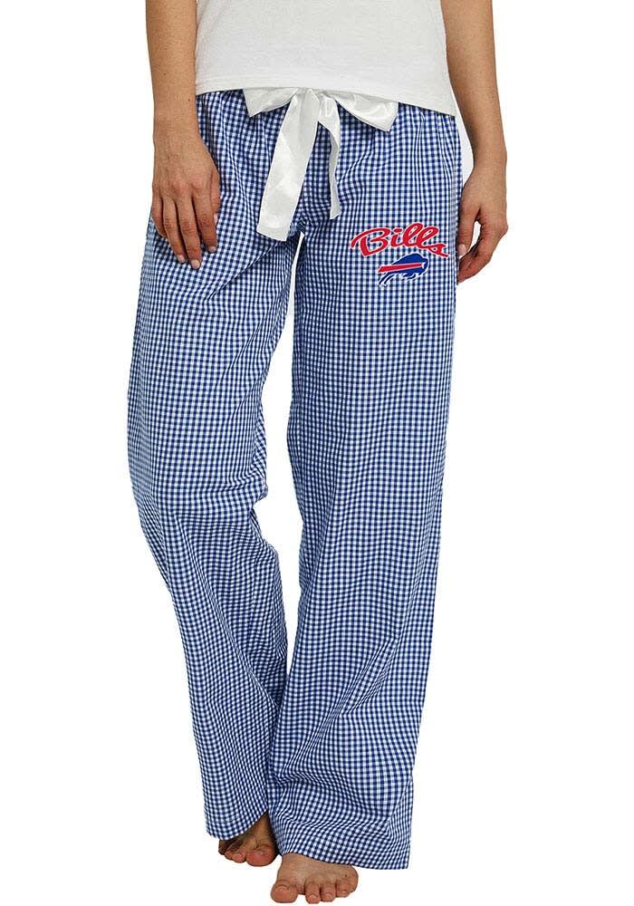 Women's Buffalo Bills Comfy Pant, New Blue/Red