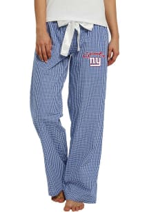 Concepts Sport New York Giants Womens Blue Tradition Loungewear Sleep Pants
