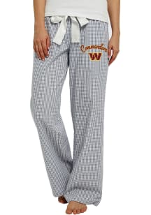 Concepts Sport Washington Commanders Womens Grey Tradition Loungewear Sleep Pants