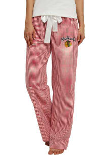 Concepts Sport Chicago Blackhawks Womens Red Tradition Loungewear Sleep Pants
